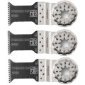 Fein 63502133220 - 35mm Starlock E-Cut Standard Saw Blade (Pack of 3)