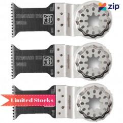 Fein 63502133220 - 35mm Starlock E-Cut Standard Saw Blade (Pack of 3)