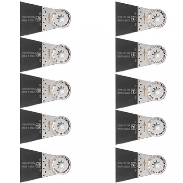 Fein 63502161240 - 65mm Bimetal StarLock E-Cut Long-life Saw Blade (Pack of 10)