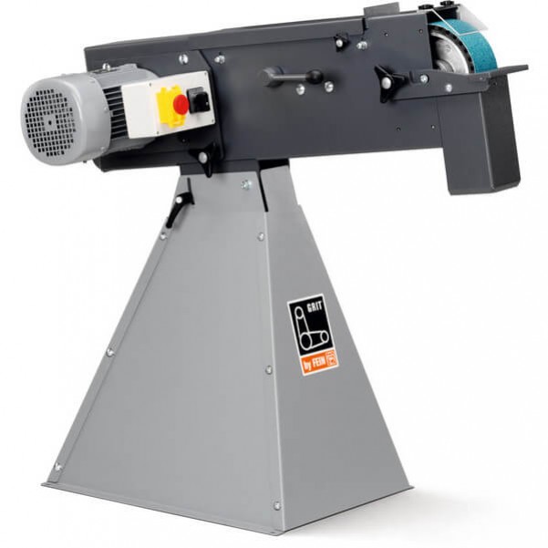 Fein GRIT GX 75 2H - 2 kW 75mm Belt Grinder with Stand 79013200403 Metal Grinding Machines