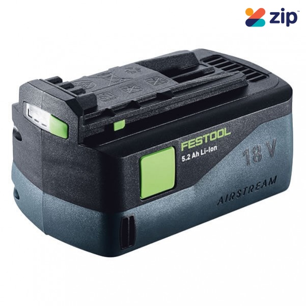 Festool BP18Li5,2AS - 18V Li-Ion 5.2 Ah Airstream Battery Pack 200181 Festool Accessories