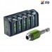 Festool BT-IMP SORT4 - 5 Piece Impact-Resistant Bit Box 4 with Lockable Bit Holder Set 204384