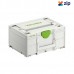 Festool 204842 - Systainer SYS 2 15.90L Medium 187x396mm Storage Box