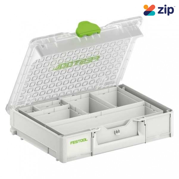 Festool 204854 - Systainer3 Medium 89x396mm 6 Compartment Organiser