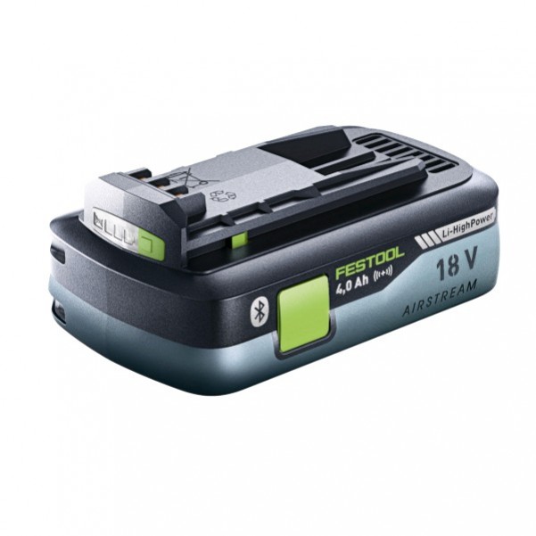 Festool BP 18 Li 4,0 HPC-ASI - 18V Li-Ion 4.0 Ah Airstream Bluetooth High Power Battery Pack 205034 
