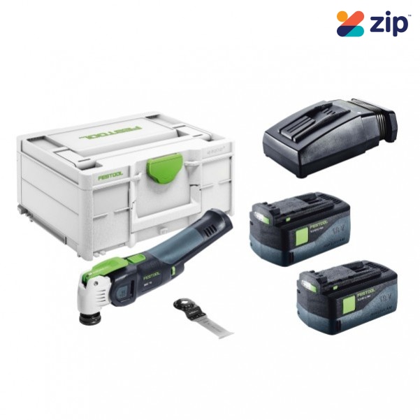 Festool OSC 18 Li 5.2Ah TCL 6-Plus - VECTURO StarlockMax 18V Cordless Brushless Oscillator Plus 5.2Ah Kit 205270