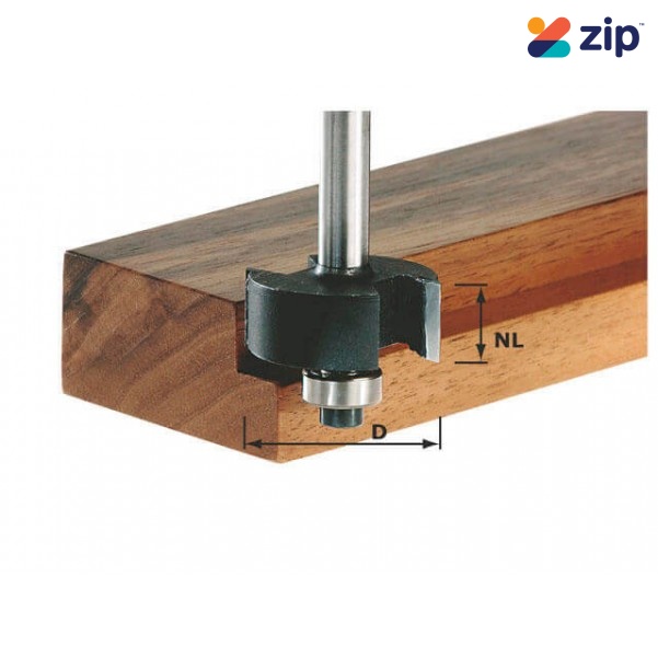 Festool HWS8D31.7/NL12.7 - 8mm HW Shank Rebating Cutter 491022 Router Accessories