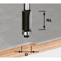 Festool Edge trimming cutter HW shank 8 mm - HW S8 D12,7/NL25 491027