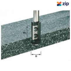 Festool HWS12D21/30WM - 12mm HW Shank Reversible Blade Edge Trimming Cutter Router Accessories
