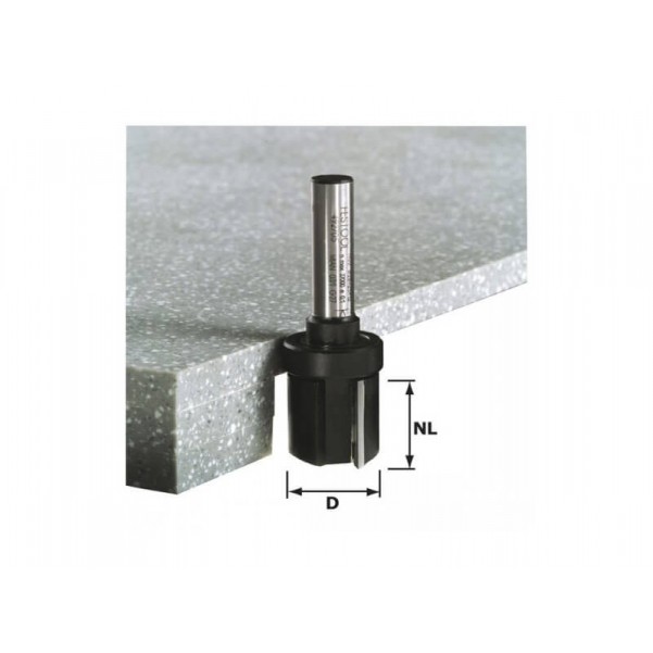 Festool HWD28/25SSS12 - 12mm TC Shank Edge Trimming Cutter 492705 Router Accessories