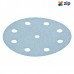 Festool STF D125/90 P180 GR/10x - 125mm 9 Hole P180 Granat Abrasive Disc 497149