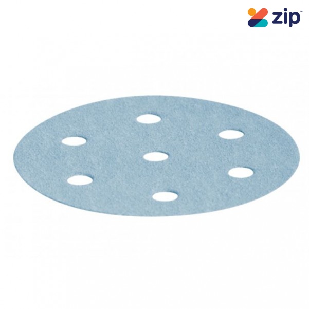Festool STF D90/6 P40 GR/50x - 90mm 6 Hole P40 Granat Abrasive Disc 497363  Abrasives & Pads