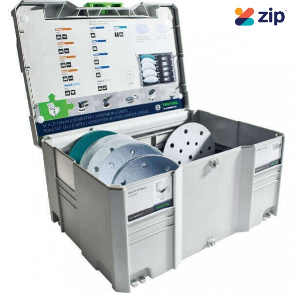 Festool SYS-STF D150 - Systainer SYS 3 T-Loc for 150mm Abrasives 497690 Tool Boxes, Benches & Shelving
