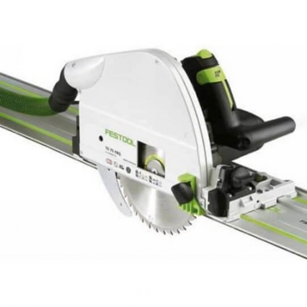 Festool TS55REBQ-Plus-FS-DB - 160mm Plunge Circular Saw with Diamond Blade 574884