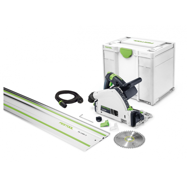 Festool TS 55 REBQ-PLUS FS - 160mm Plunge Circular Saw with Rail 561655