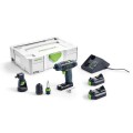 Festool TXS 2.6Ah Set - 10.8v Mini Cordless Drill Driver Set 576104