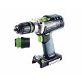 Festool DRC 18/4 Li-Basic - 18V 13mm Brushless Cordless Drill Basic Skin 574695 Drill Drivers