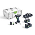 Festool T 18 Cordless Drill Plus Li - T 18 Cordless Brushless Drill Kit 574757