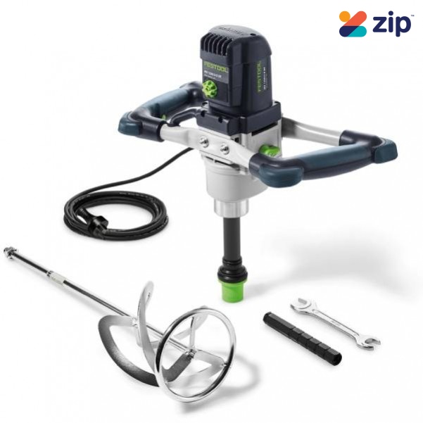 Festool MX 1200/2 E EF  HS3L AUS - 1200W 2 Speed Stirrer with HS 3 140x600 Left Hand Rod 574792 240V Mixers/Stirrer