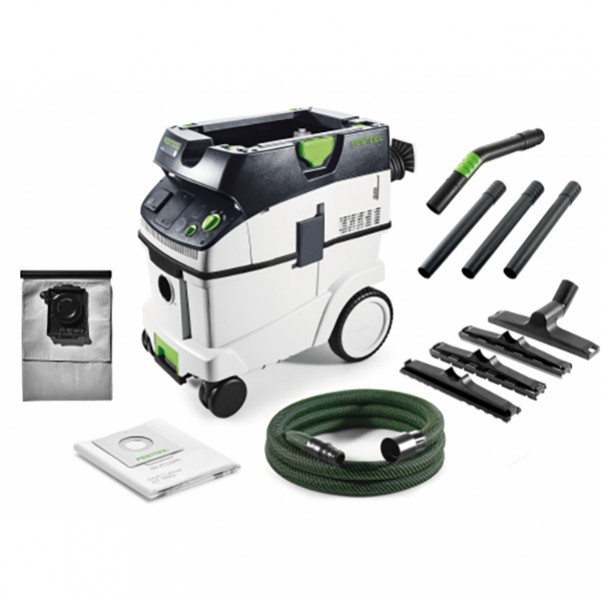 Festool CT 36 E LLF - 1200W Dust L Class HEPA Dust Extractor with Long Life Bag 574868