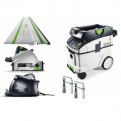 Festool PF 1200 E-Ultimate Set - 1200W Aluminium Milling Machine Saw  Ultimate Set 575005