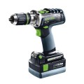 Festool DRC 18/4 Li 5.2 Plus - 18V QuaDrive Brushless Cordless Drill Driver Kit 575010 Drill Drivers