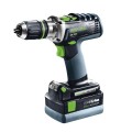 Festool DRC 18/4 Li 5.2 Plus - 18V QuaDrive Brushless Cordless Drill Driver Kit 575010