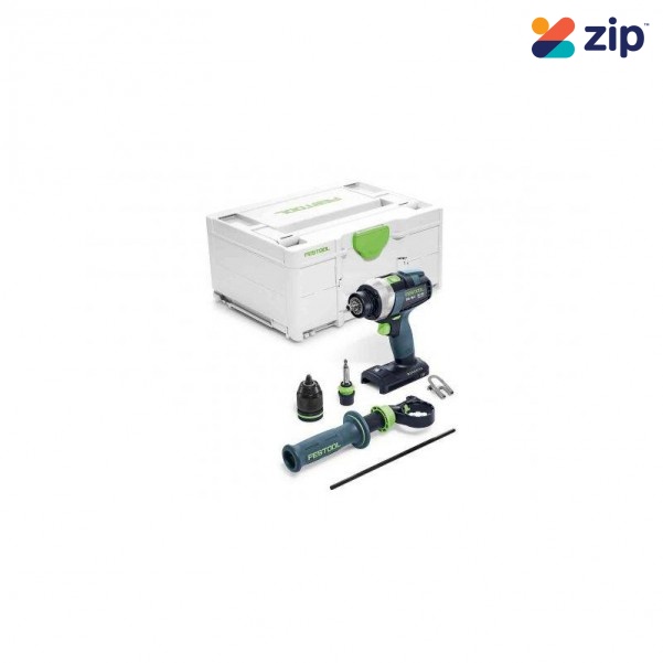 Festool TDC 18/4 I-Basic - TDC 18V Cordless Brushless 4 Speed Drill Basic in Systainer Skin 575601