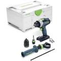 Festool TPC 18/4 I-Basic - 18V 5.2Ah Brushless Cordless 4 Speed Hammer Drill/Driver Skin 575604 Hammer Drills