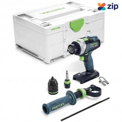 Festool TPC 18/4 I-Basic - 18V 5.2Ah Brushless Cordless 4 Speed Hammer Drill/Driver Skin 575604