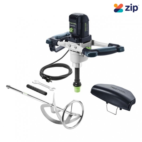 Festool MX 1200/2 RE EF HS3L - 240V 1200W MX1200 2 Gear Stirrer with HS 3 140x600 Left Stirring Rod 575816 Mixers & Stirrer