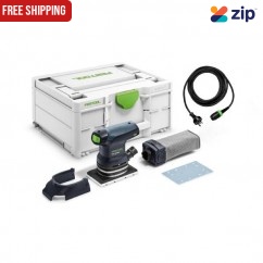 Festool RTS 400 REQ-Plus - RTS 400 REQ 80 x 133mm Orbital 1/4 Sheet Sander in Systainer 576055