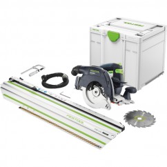 Festool HK 55 EBQ-Plus-FSK420 - HK 55 160mm Circular Saw in Systainer with 420mm Cross Cut Rail 576132