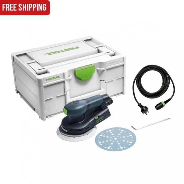 Festool ETS EC150/3 EQ-Plus - 150mm Brushless ETS EC Random Orbital 3mm Sander in Systainer 576324