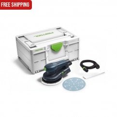 Festool ETS EC150/5 EQ-Plus - ETS EC 150mm Brushless Random Orbital 5mm Sander in Systainer 576333