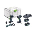 Festool TID 18 5,2-Set PDC 18 - 18V 5.2Ah 2 Piece Cordless Impact Driver and Drill Driver Set 576491