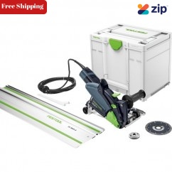 Festool DSC-AG 125-Plus - 1400W 125mm DSC Diamond Cutting System in Systainer with 800mm Guide Rail 576549
