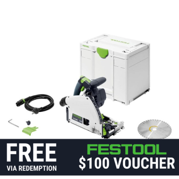 Festool TS 60 KEBQ-Plus (576723) - TS 60K 168mm Plunge Cut Saw in Systainer Festool TS 60 KEBQ-Plus (576723) - TS 60K 168mm Plunge Cut Saw in Systainer