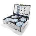 Festool SYS-STF-80x133/D125/Delta - Systainer3 SYS 1 T-Loc for 80x133mm Abrasives 576781