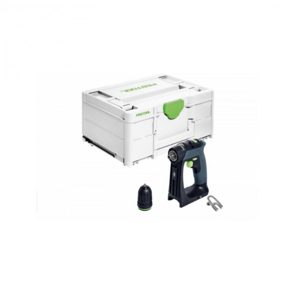 Festool CXS 18-Basic - CXS 18V Cordless Compact 2 Speed Basic Drill Skin 576882 Drill Drivers