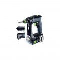Festool CXS 18 C 3,0-Set - CXS 18V 3.0Ah Cordless Compact 2 Speed Drill Bluetooth Set & Angle Attachment in Systainer 576884