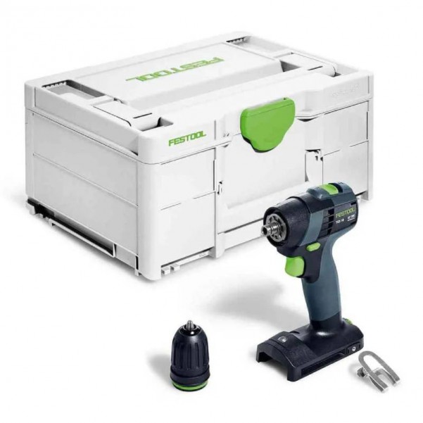 Festool TXS 18-Basic (576894) - 18V Li-ion TXS Cordless Brushless Compact 2 Speed Drill With Systainer Drill Drivers
