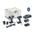 Festool TID 18 5.2/4.0-Set TPC 18/4 - 18V 2 Piece 4.0/5.2Ah Impact Driver & 4 Speed Hammer Drill Kit 576999