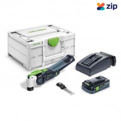 Festool OSC 18 HPC4.0 EI-Plus - OSC VECTURO StarlockMax 18V 4.0Ah Cordless Oscillator Set 577130