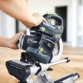 Festool KSC 60 EB 5,0 I-UG-Set - KSC 60 KAPEX 18V Cordless 216mm Slide Compound Mitre Saw 5.0Ah Energy Set & Stand 577178