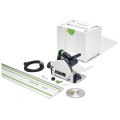 Festool TS 55 FEBQ-Plus-FS - 1200W 160mm (6-1/4") Plunge Cut Saw in Systainer with 1400mm Rail 577281