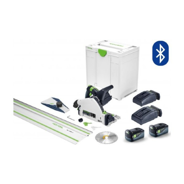 Festool TSC 55KEBI-Plus/XL-FS - 18V 5.0Ah 160mm TSC 55 Plunge Saw XL Set w/ 1400mm Rail 577282 Festool TSC 55KEBI-Plus/XL-FS - 18V 5.0Ah 160mm TSC 55 Plunge Saw XL Set w/ 1400mm Rail 577282