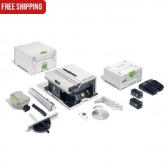 Festool CSC SYS 50 EBI-Plus - CSC SYS 50 18V 168mm 5.2Ah Bluetooth Cordless Table Saw Set in Systainer 577376