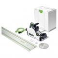 Festool TSV 60 KEBQ-Plus-FS (577745) - 1500W 168mm Plunge Cut Scoring Saw in Systainer with 1900mm Rail Kit Circular Saws