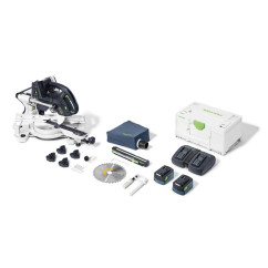 Festool KSC 60 EB 5.0 I-Plus (578250) - KAPEX 18V 5.0Ah Cordless 216mm Slide Compound Mitre Saw Energy Set